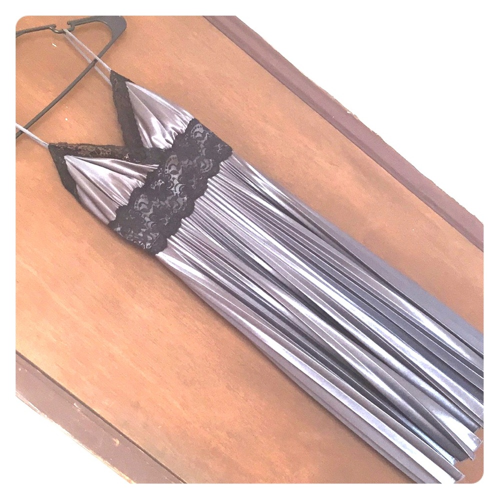 Party Dress Black Lace & Rouche Detail